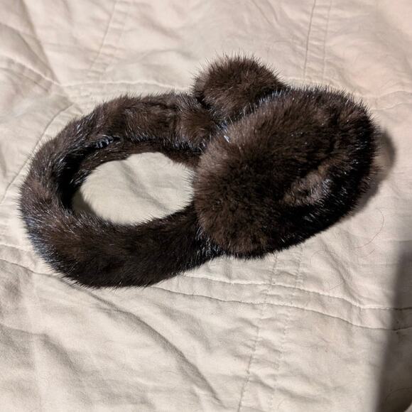 Surell Accessories - Mink Fur Earmuffs